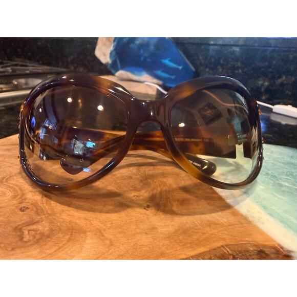 Oliver Peoples Isis Jeweled DM Oversized Tortoise Sunglasses Japan main image 10